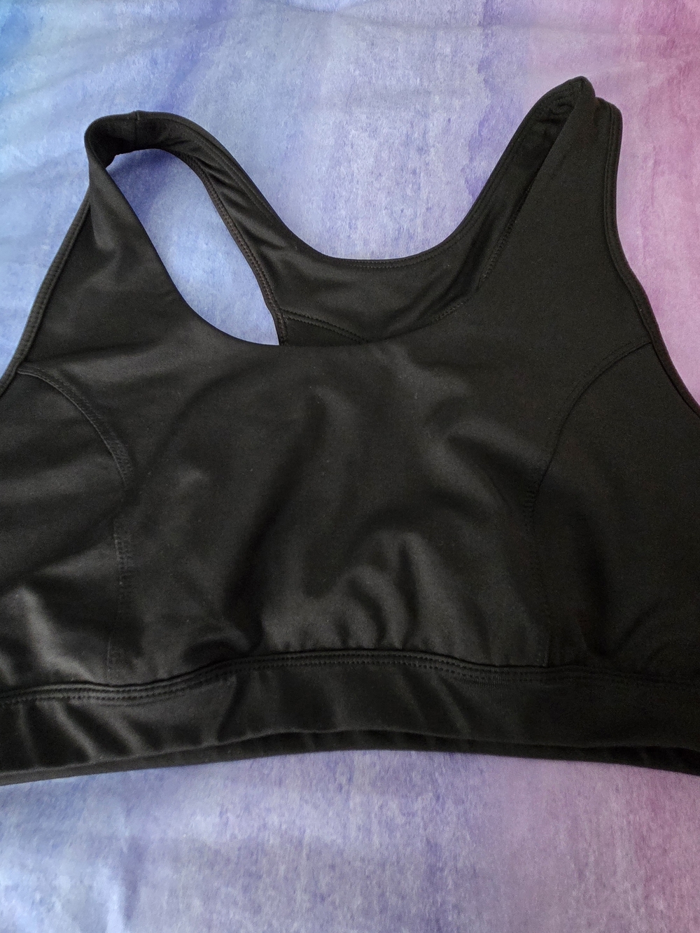 tek gear Black Racerback Sports Bra